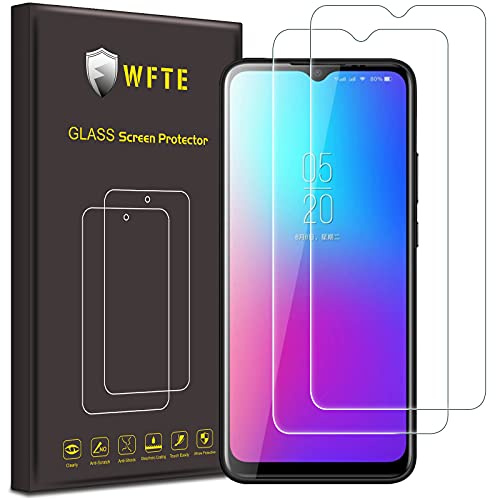 WFTE [2 Stück Schutzfolie Kompatibel mit Blackview A70 Schutzfolie 9H Härte, Anti-Kratzen, Anti-Öl, Anti-Bläschen Schutzfolie Displayschutzfolien