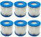 YanBan 6 Stück Whirlpools kompatibel mit Intex Typ D VII, Ersatzkartuschenpumpe kompatibel mit Best-Way Filter kartusche für Typ D Hot Spring Spa Pools