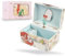 Disney Encanto Schmuckkästchen Mädchen Spieluhr Die Eiskönigin Ariel oder Mirabel Musikalische Schmuckschatulle für Kinder, (Beige Arielle)
