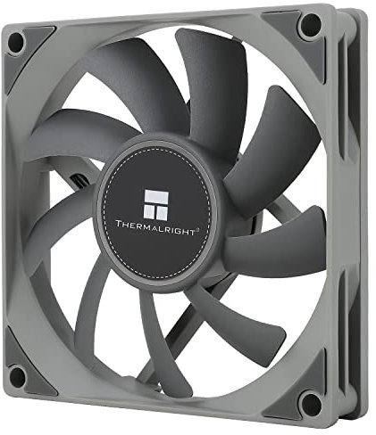 Thermalright TL-8015 CPU Fan High Performance Fan 2200 RPM, Low Noise 23.3 dBA, 4-PIN PWM Cooling Fan (80 mm, Grey)
