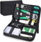 Strumenti Kit di Rete Professionali Pinza Crimpatrice rj45, Manutenzione del Computer Kit Rete LAN Tester del Cavo 9 in 1 Strumenti di Riparazione Pinza Crimpatrice Plug Ethernet Con Custodia