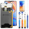 Pantalla para Huawei Mate 20 Reemplazo de la pantalla LCD para Huawei Mate 20 HMA-L09 L29 AL00 Pantalla LCD Touch Screen Digitizer Asamblea con kit de reparación Herramientas (negro)