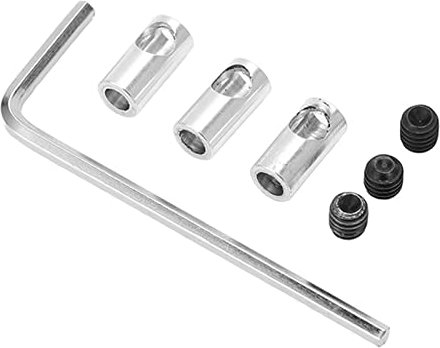 Oumefar Motorwellen-Ritzel-Adapter, Ritzel-Reduzierhülsen-Adapter, RC-Motorzubehör für 3,175 Mm Bis 5 Mm Wellenadapter, RC-Ritzelgetriebe-Adaptergröße mit 3,175 Mm