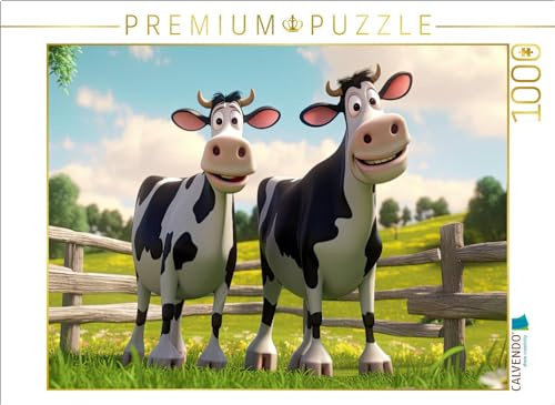 CALVENDO Puzzle Kuhwunder | 1000 Teile Lege-Größe 64 x 48 cm Foto-Puzzle für glückliche Stunden