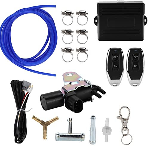 Controller per Valvola di Ritaglio di Scarico, Kit di Controllo del di Scarico Professionale Universale, Telecomando per Aspirapolvere per Accessori per Auto