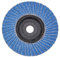 WOMGF 10 Pezzi Dischi Lamellari Ø 76 mm x 10mm Dischi Abrasivi a Lamelle Grano 60 per Smerigliatrice Abrasiva