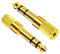 AHDXKUE Headphone Jack Adapter 6.35mm Male to 3.5mm Female Audio Stereo Adapter, Aux Jack Plug Adapters for Keyboard Digital Piano Amplifier Earphone, Etc, 2 Pack