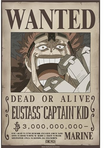 Poster Piece - Wanted Kid Wano