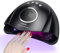 MainPi Lampada Unghie UV LED 168W,Professionale UV Unghie con 42LEDs,Asciugatura Rapida Asciuga Smalto Fornetto Unghie,Lampada Con 4 Timer e Sensore Automatico per Manicure/Pedicure (Nero)