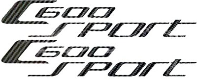 WARFEL Accessori per B&M&W C600 Sport Moto Carena Decalcomanie Logo Adesivi Decalcomania in PVC