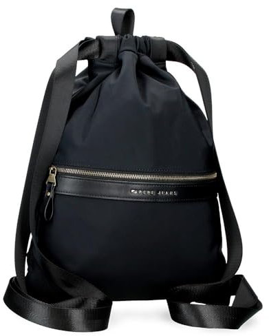 Pepe jeans Morgan, zaini casual, borse da viaggio, in similpelle beige e nera da donna, di Joumma Bags