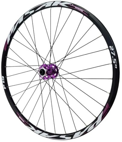 GEIRONV 24 26 27.5 29 Inch Bicycle Front/Rear Wheel, Aluminum Alloy Disc Brake 32 Holes Double Wall Rims 7-12 Speeds Mountain Bike Wheel