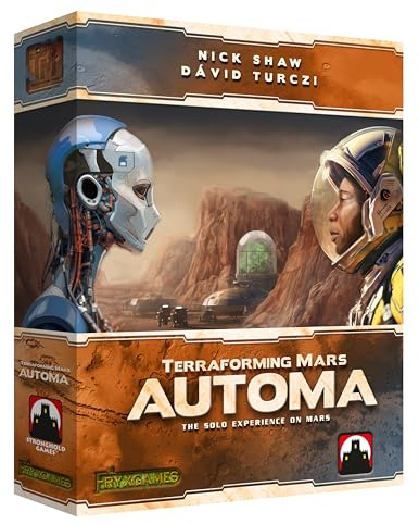 Stronghold Games Terraforming Mars: Automa, Brettspiel, ab 14 Jahren, 1 Spieler, 60 Minuten Spieldauer