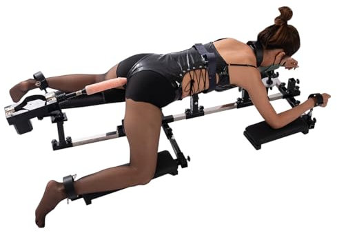 LTMDESH Sexmöbel Liebesmöbel Bett Fesseln Chair Bed Fickle Maschine Extrem Bondage Sklave Sex Collar Sex Sessel Für Paare Sexsofa Sm Stuhl BDSM Pranger Für Männer Und Frauen,B