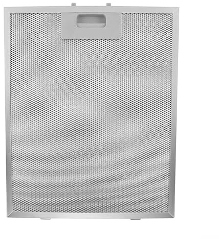 Laroal Metal Grease Filter for Range Hood 230x260x9mm Airflow Filter for Kitchen Ventilation Removes Odors Compatible with Most Brands of Range Hoods