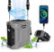 BOSONER Waist on Fan Wearable Portable Personal Fan Waist Body 10000mAh Cooling for Camping Work Travel