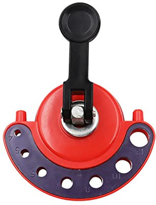 Bohrführer Vakuumbasis Sauger Einstellbarer 4-12 Mm Glasbohrer Bit Fit Fliesenlochsäge Öffnungen Locator Drill Guide