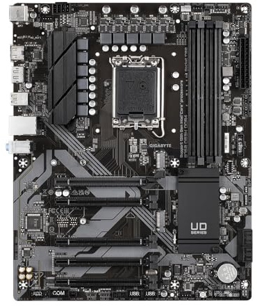 DDR4 B760 Mainboard, 4X DDR4, PCIe 4.0, Gigabit-LAN, 4X SATA3, 2X M.2, ideal für Gaming und Designarbeiten.