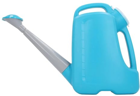 Pichet d'arrosage de jardin, bec Long en PP de grande capacité pour l' (Bleu foncé)