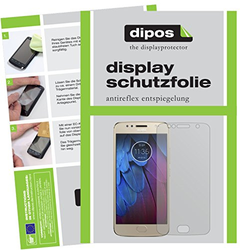 dipos 2x Matte Screen Protector for Motorola Moto G5s
