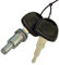 AERZETIX - C40544 - Schließzylinder - mit 2 Schlüssel - kompatibel mit - 90540578 5133009 - für Auto