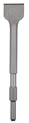 sourcing map Scraping Chisel 50mm Dia. Masonry Drill Bit Hex Shank for Electric Jack Hammer Remove Scale Edging Chipping Tool
