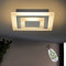 ZMH LED Deckenleuchte Deckenlampe Wohnzimmer - Wohnzimmerlampe 23W Dimmbar mit Fernbedienung 30cm Acryl Schlafzimmerlampe Modern Design Stufenlos Quadratisch für Schlafzimmer Küche Flur Büro Esszimmer