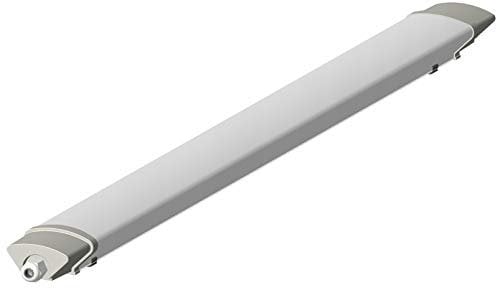 LumenTEC G13 LED Wannenleuchte, LED WerkstattLeuchte, 18W 1500LM 60cm, IP65 LED Feuchtraumleuchte, Neutralweiss 170-250V, 1x NW