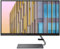 Lenovo Q24h-10 Monitor LCD QHD (2560 x 1440) da 23,8 con retroilluminazione a LED, AMD FreeSync, 75 Hz, 4 ms, 99% sRGB, altoparlanti, luce blu bassa, 66A8GCC6US grigio caldo