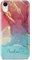 Personalised Watercolour Marble Name with Heart Phone Case for Apple iPhone XS Max - 9. Red & Blue Marble