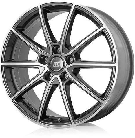RC DESIGN RC32 8.00 X 18 ZOLL ET 44 IN MEHRFARBIG ALUFELGEN FÜR VW GOLF VII