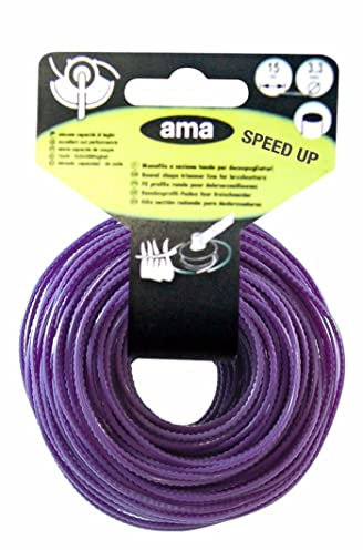 Filo Decespugliatore AMA Seghettato 15 m Ø 4 mm Viola
