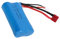 VBESTLIFE 7,4 V 1500 MAh 15 C Lithium-Batterie T-Stecker Wiederaufladbarer RC-Li-Ionen-Akku mit Hoher Entladung für 822 T39 T40 F39 F49, RC-Autozubehör