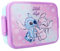 My sweety pop - Boîte à goûter - Lunch box – Stitch - Pour enfant - Crèche - Maternelle - Ecole - Vacances - Repas - 16 cm - Pour Fille - Bleu - Idée Cadeau
