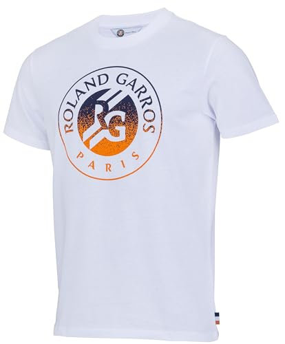 Roland Garros Herren Tee Shirt Big Logo XXL