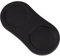 GORGECRAFT Bandeja para Molinillo de Sal Y Pimienta Soporte para Molinillo de Pimienta de Madera Protector para Mesa de Comedor Accesorios para Sal para 2 Molino Almacenamiento de Cocina Negro
