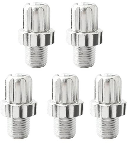 CASNO Bremshebelmutter für Rennrad, Aluminiumlegierung, 10 mm Gewinde, Fahrräder, Bremshebelschrauben, Zubehör, Bremshebel-Einstellschraube, Bremshebelschrauben, Bremshebelschrauben, 5 Stück