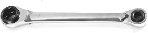 XANHOY 4 in 1 Ratchet Wrench for 8-13mm/10-19mm/16-19mm Double Ratchet Rings Wrench Spanner for Household Garage Workshop Tools