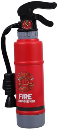 GALPADA Extincteur Eau Jouet pour Garçon et Filles, Pulvérisation Réaliste en Plastique, Jeu de Rôle Pompier, Mini Arroseur d'eau pour Plage et Extérieur