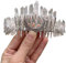 Haarreif mit Kristallkronen, mit Mond, für Brautschmuck, Hochzeit, Abschlussball, Kostümzubehör