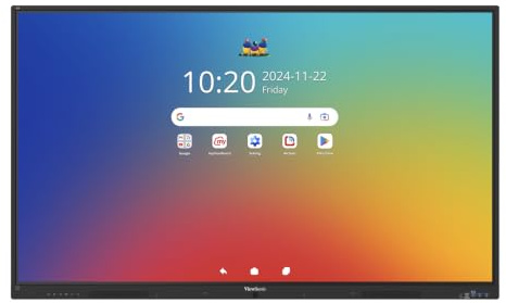 Viewsonic IFP 75IN 4K ANDROID 16 EDLA 64 lavagna interattiva 190,5 cm [75] 3840 x 2160 Pixel Touch screen (Viewsonic IFP7535-1-1C)