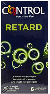 Control Retard - 6 Kondome mit Benzokain für längere Liebe