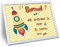 LolaPix Baby Begrüßungs-Plakat Personalisierte mit Gerburtdatum. Name/Datum/Uhrzeit/Gewicht/Größe. Neugeborene Geschenke. Verschiedene Designs. 30x40 cm. Rakete