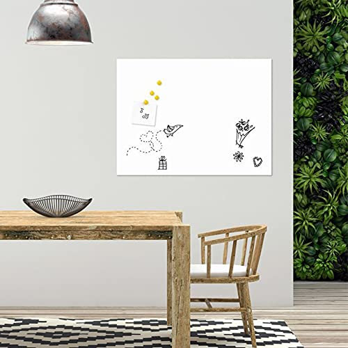 Whiteboard Flexible Magnetisch 90x200 cm | Selbstklebendes Whiteboard | Magnetische Whiteboard-Folie | Sam Creative Whiteboard-Folie