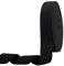 nbeads 49 Yards (45m)/Roll Baumwolle gurtband, 4cm Breite Cotton Tape Bänder Fischgräten Baumwoll Webbings Flache schnüre Aus Baumwolle Für Wohnkultur, Geschenke Einpacken, DIY Basteln Nähen, Schwarz