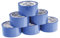 OFFICER PRODUCTS PRODUCTS 15025031-01 Verpackungsklebeband Farbe: Blau/ 6 Rollen/Breite 48mm x Länge 46m/ Farbiges PP-Packband mit Acrylkleber/Verpackungsband Klebeband Paketklebeband/