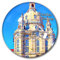 Deutschland Dresden Kühlschrankmagnet Kühlschrankaufkleber Deko Magnet Reise Souvenir Kristallglas