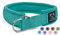 Weich Neopren Gepolstert Hundehalsband (4cm Breite) Reflektierend Hund Halsband mit Robust Nylon & Zugstopp, Bequem Zughalsband Dressurhalsband für Kleine Mittlere Große Hunde Anti-Zug Walken M,Grün