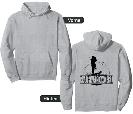 Rauhaardackel Jagdhunde Jäger Jagdhund Hunde Pullover Hoodie