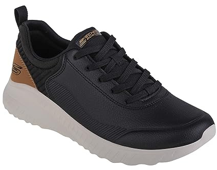 Skechers Bobs Squad Chaos-Heeling Alive 117235-BLK, Womens Sneakers, Black, 37 EU